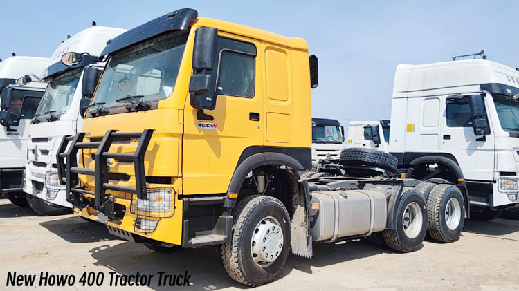 New Howo 400 Tractor Trucks Price in China Guangzhou 