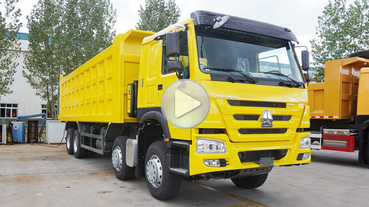 Sinotruk Howo 8x4 Dump Truck Price in Guangzhou
