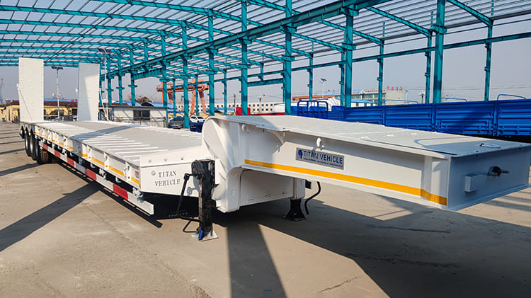 TITAN 80 Tons 3 Axle Low Bed Trailer for Sale in Nigeria
