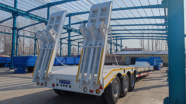 TITAN 80 Tons 3 Axle Low Bed Trailer for Sale in Nigeria