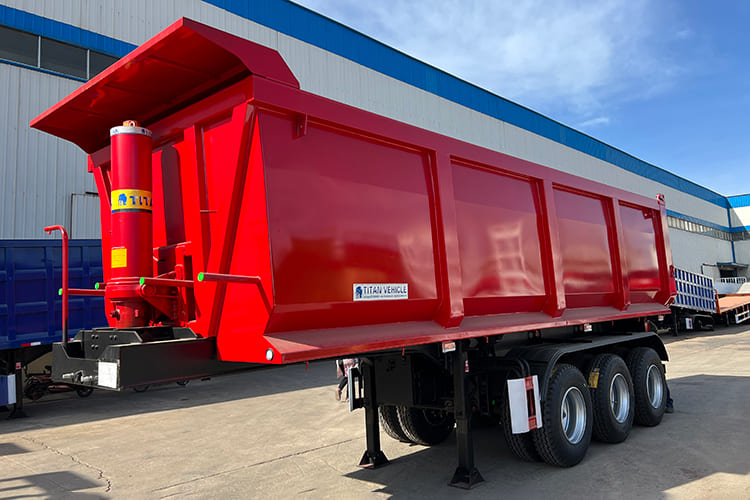 TITAN 3 Axle U Shape Tipper Trailer for Sale in Senegal