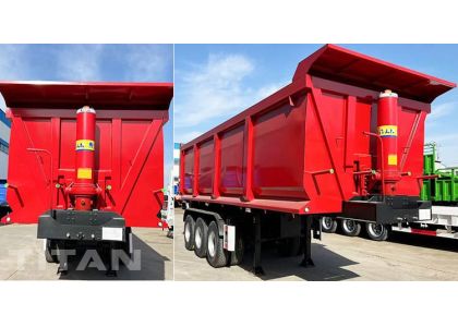 50 Ton Tri Axle Semi Tipper Trailer will be sent to Tanzania Dar Es Salaam