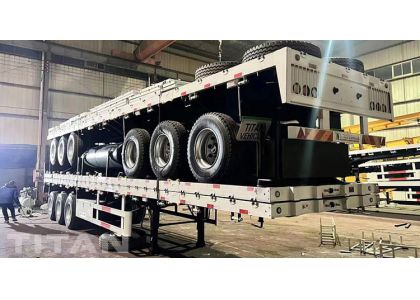 50 Ton Tri Axle Side Board Trailer will be sent to Philippines