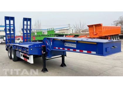 40T 2 Axle Low Loader will be sent to Zimbabwe