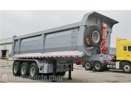 35 Cubic Heavy Duty Dump Trailer will export to Ghana