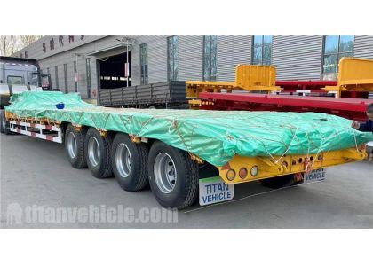 120 Ton Low Loader Trailer will be sent to Dominica