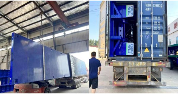 3 Axle 40 Foot Flatbed Semi Trailer will sent to Rwanda