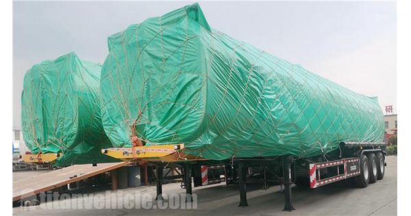 3 Axle 40000 Liters Mono Block Tanker Trailer will be sent to Kenya