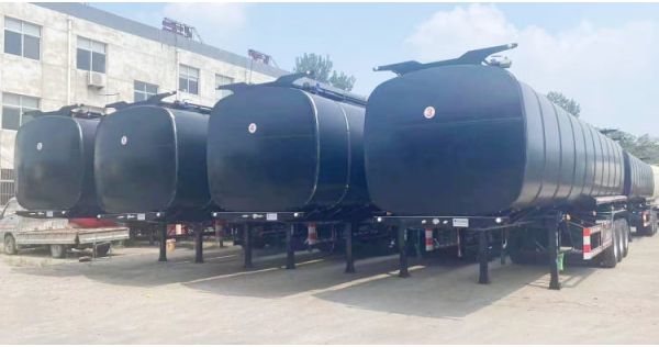 TITAN 3 Axle Fuel Tanker Trailer will sent to Sudan