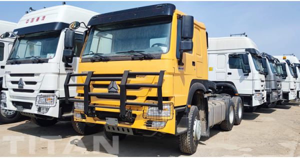 Howo 400 6x4 Tractor Truck will export to Guangzhou