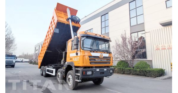 Shacman F3000 Dump Truck in Guangzhou will be sent to Cameroon