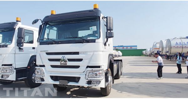 Sinotruk Howo 400 6x4 Tractor Head in Guangzhou will be sent to Tanzania