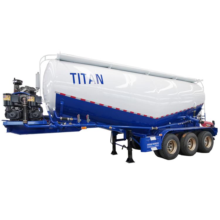 Tri Axle 35CBM Cement Tanker Truck Trailer