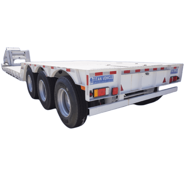 Tri Axle 60 Ton Lowboy Gooseneck Trailer