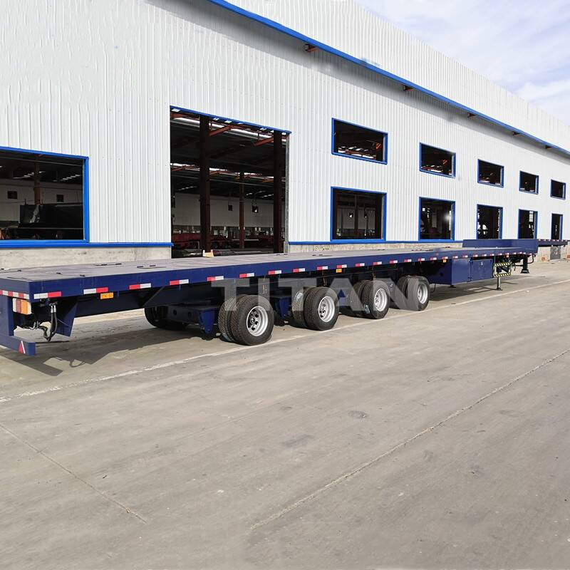 58M Extendable Wind Turbine Transport Trailer