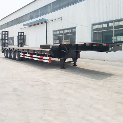 4 Axle Hydraulic Low Loader Trailer