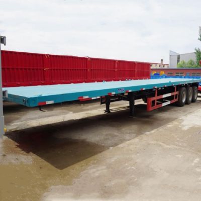 Tri Axle 48ft Flatbed Semi Trailer