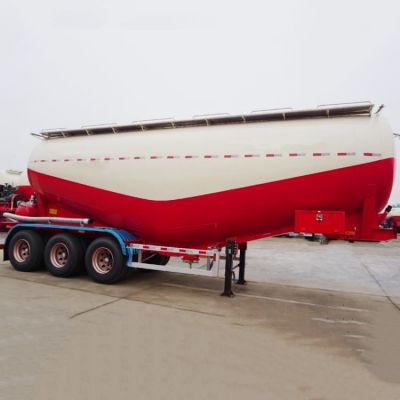 3 Axle 32tn Silo Bulk Cement Trailer with Compressor