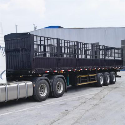 3 Axle 60 Ton Stake Trailer