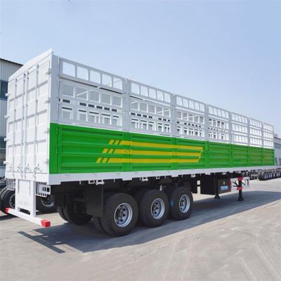 3 Axle Bulk Cargo Fence Trailer