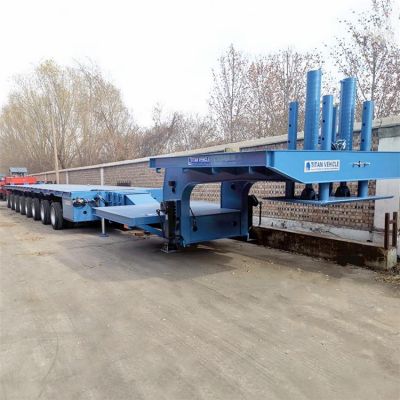 8 Axle Extendable Wind Blade Transport Trailer