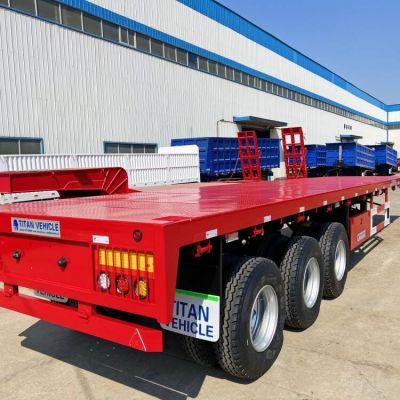 40ft 3 Alxe Flatbed Trailer