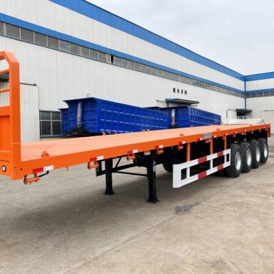 4 Axle 48 Ft Flatbed Trailer