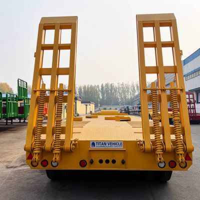 4 Axle 80ton Low Bed Truck
