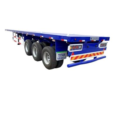 New 3 Axle 40 Foot Flat bed Trailer