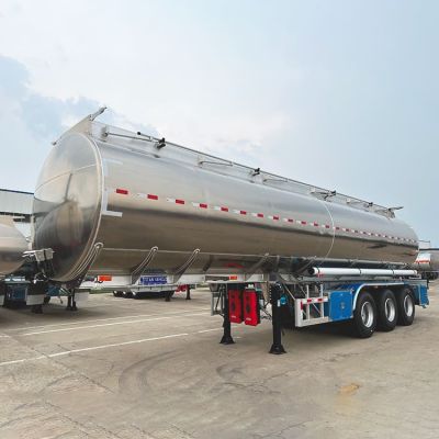 3 Axle 40000L Aluminum Diesel Tanker Trailer